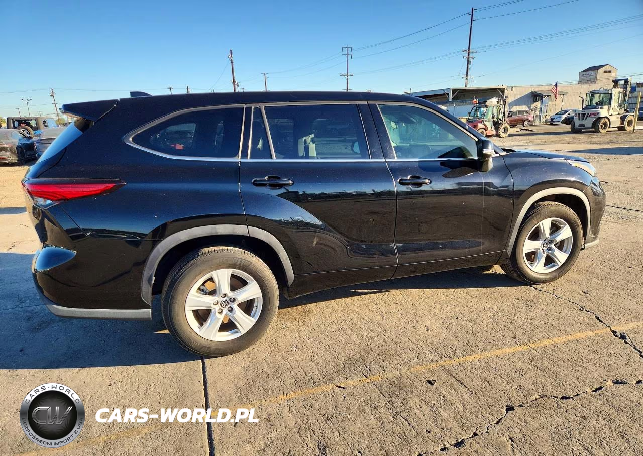 2021 Toyota Highlander L VIN:5TDCZRAH0MS033935 - 3