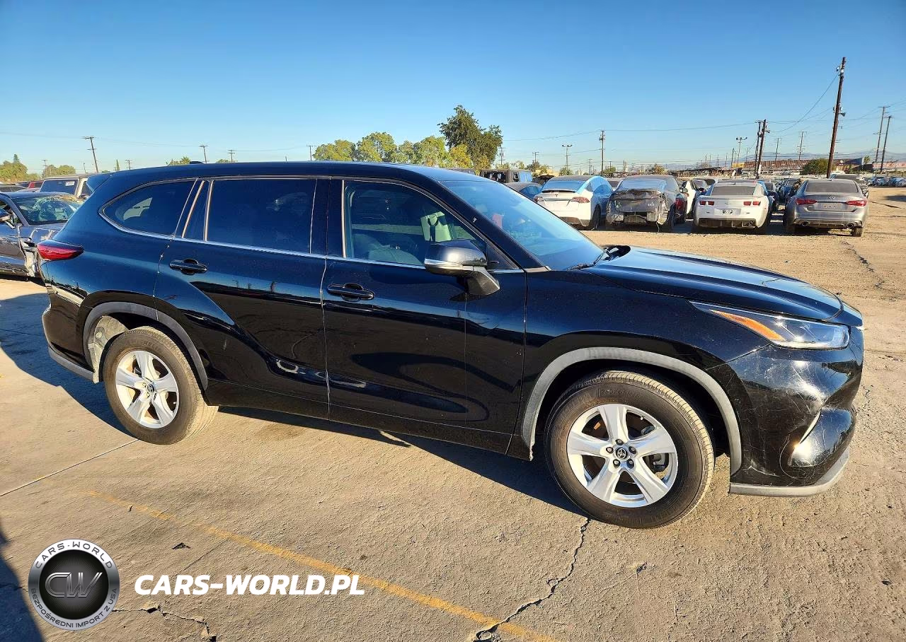 2021 Toyota Highlander L VIN:5TDCZRAH0MS033935 - 4