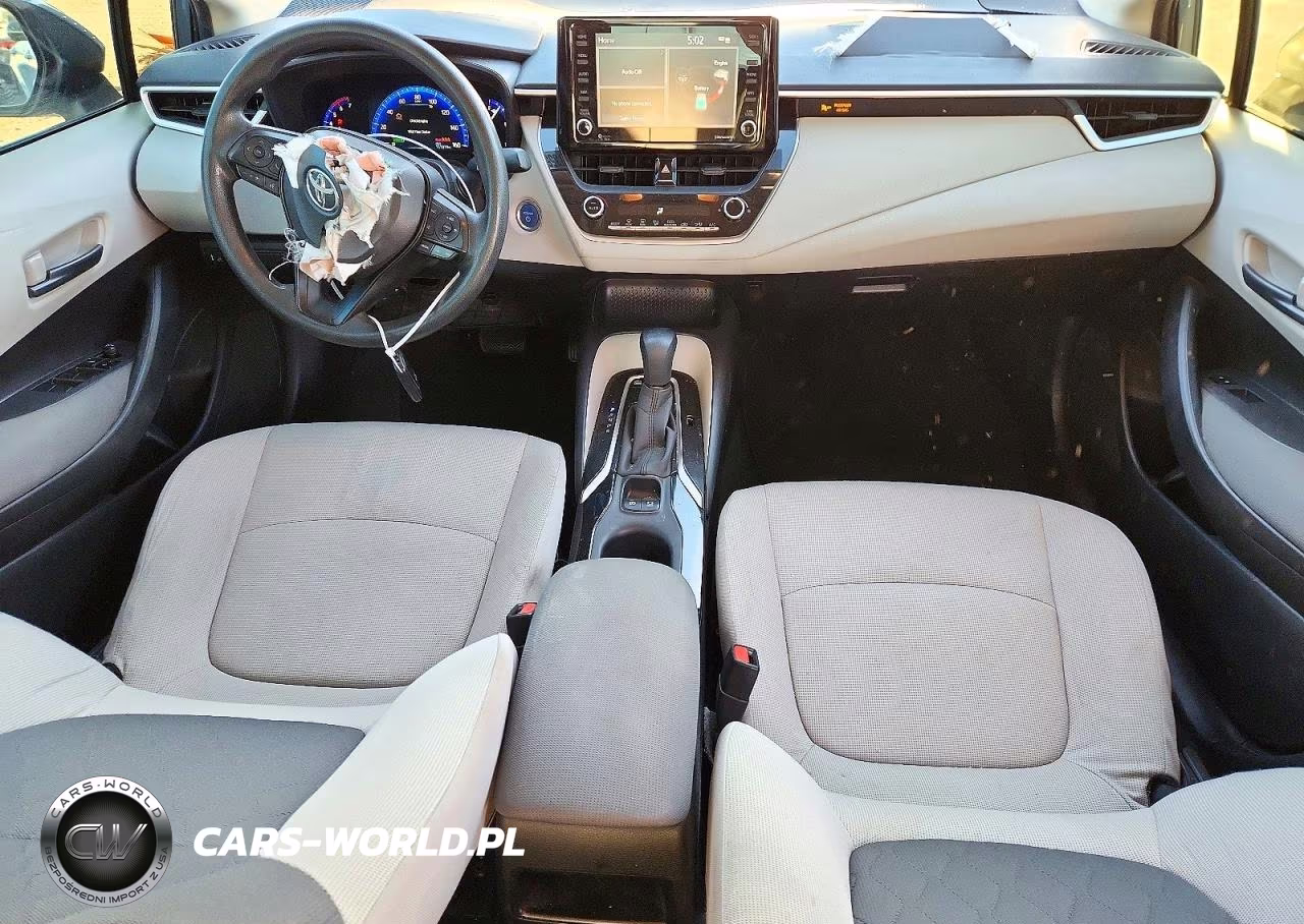 2022 Toyota Corolla Hybrid Le VIN:JTDEAMDE3N3005814 - 8