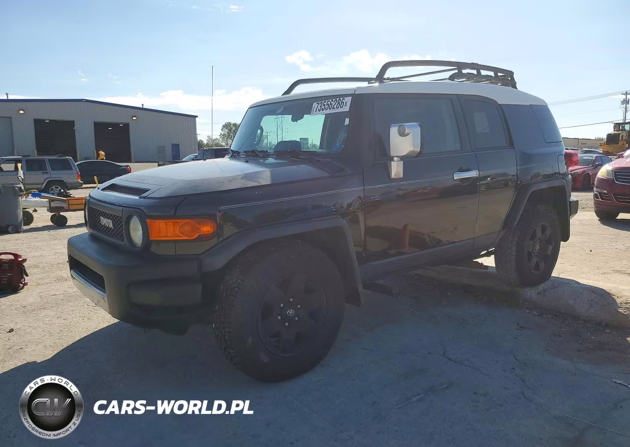 2008 Toyota Fj Cruiser Base VIN:JTEZU11F280019435 - 1