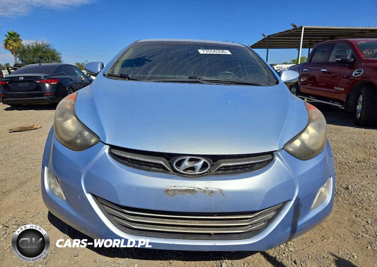 2013 Hyundai Elantra Limited VIN:KMHDH4AE2DU801762 - 5