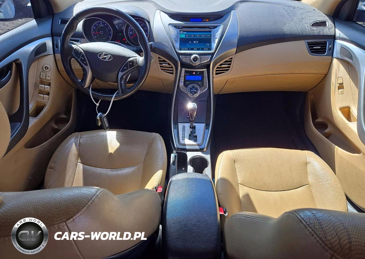 2013 Hyundai Elantra Limited VIN:KMHDH4AE2DU801762 - 8