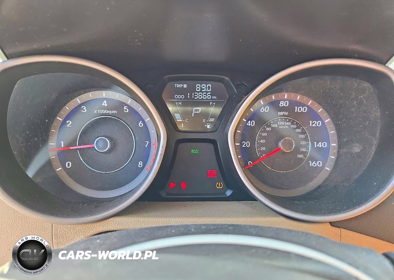 2013 Hyundai Elantra Limited VIN:KMHDH4AE2DU801762 - 9