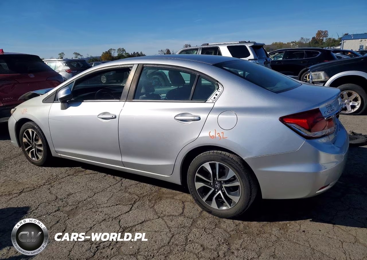 2013 Honda Civic Ex VIN:19XFB2F88DE233022 - 2