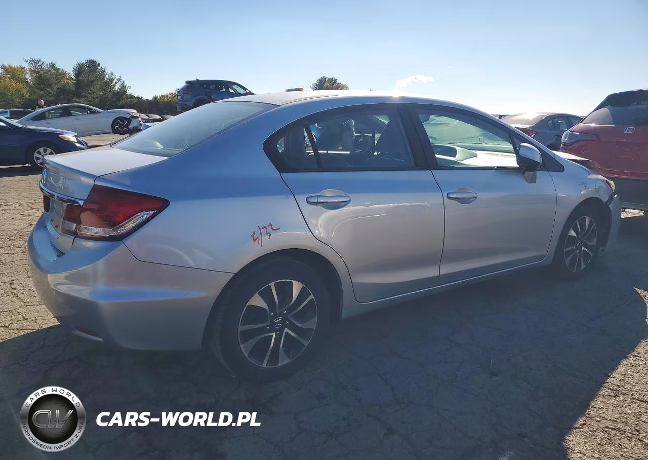 2013 Honda Civic Ex VIN:19XFB2F88DE233022 - 3