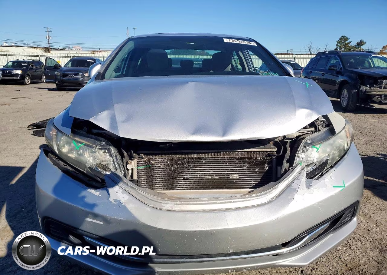 2013 Honda Civic Ex VIN:19XFB2F88DE233022 - 5