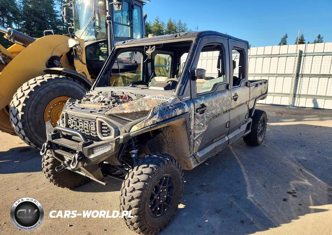 2024 Polaris Ranger Crew Xd 1500 Utility Vehicle VIN:3NSX6W1R6RM124845 - 2
