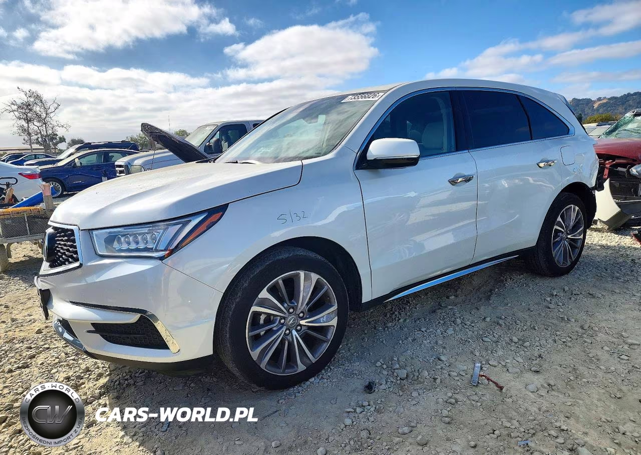2018 Acura Mdx Technology VIN:5J8YD4H59JL016309 - 1