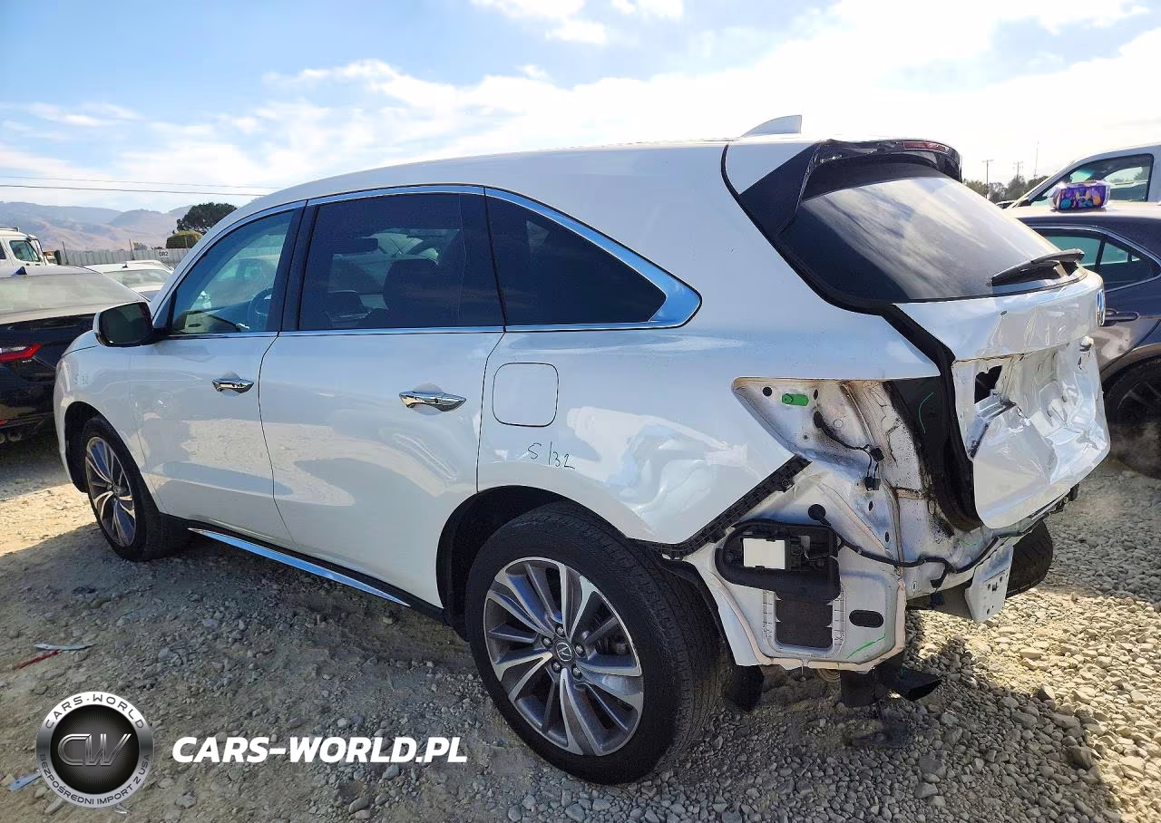 2018 Acura Mdx Technology VIN:5J8YD4H59JL016309 - 2