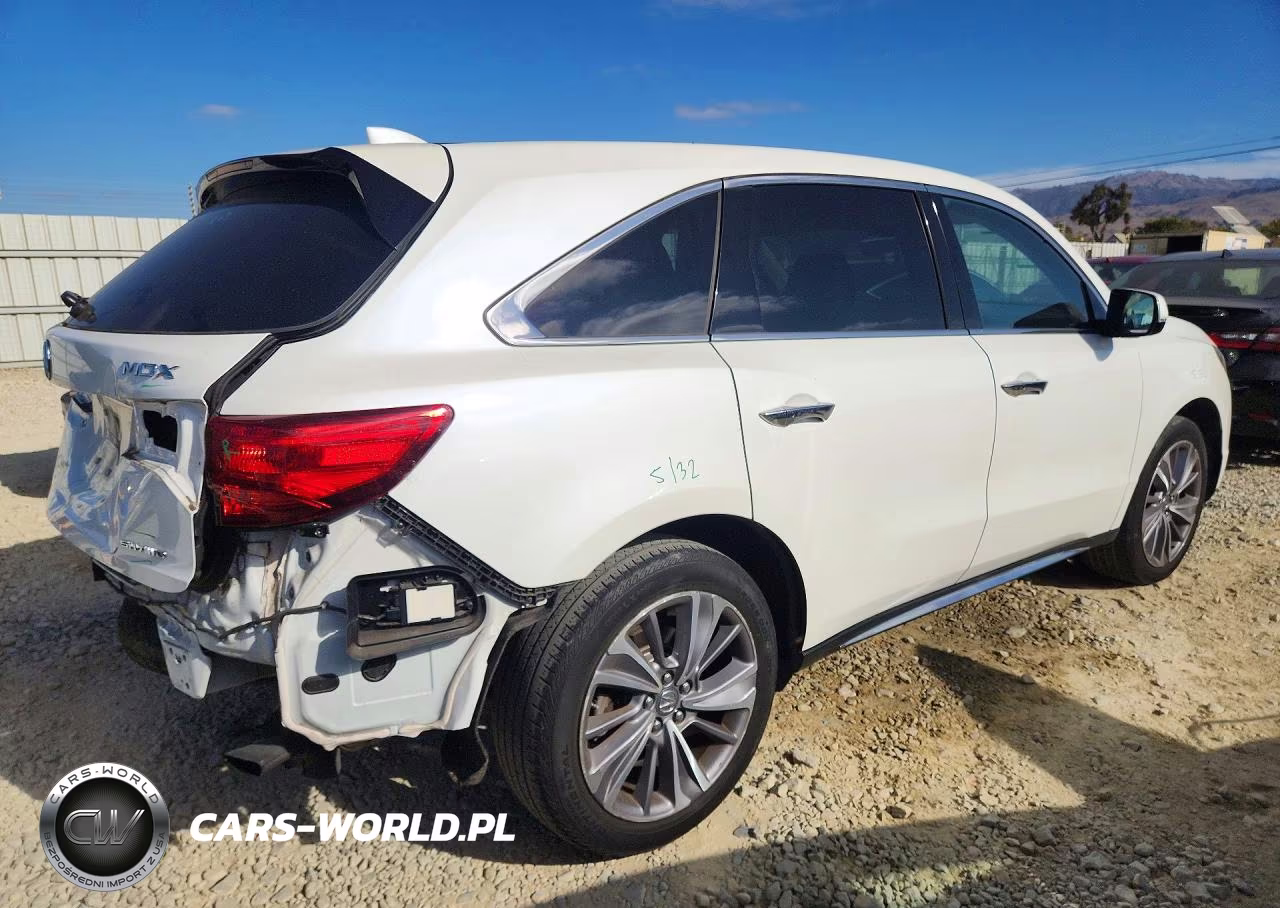 2018 Acura Mdx Technology VIN:5J8YD4H59JL016309 - 3