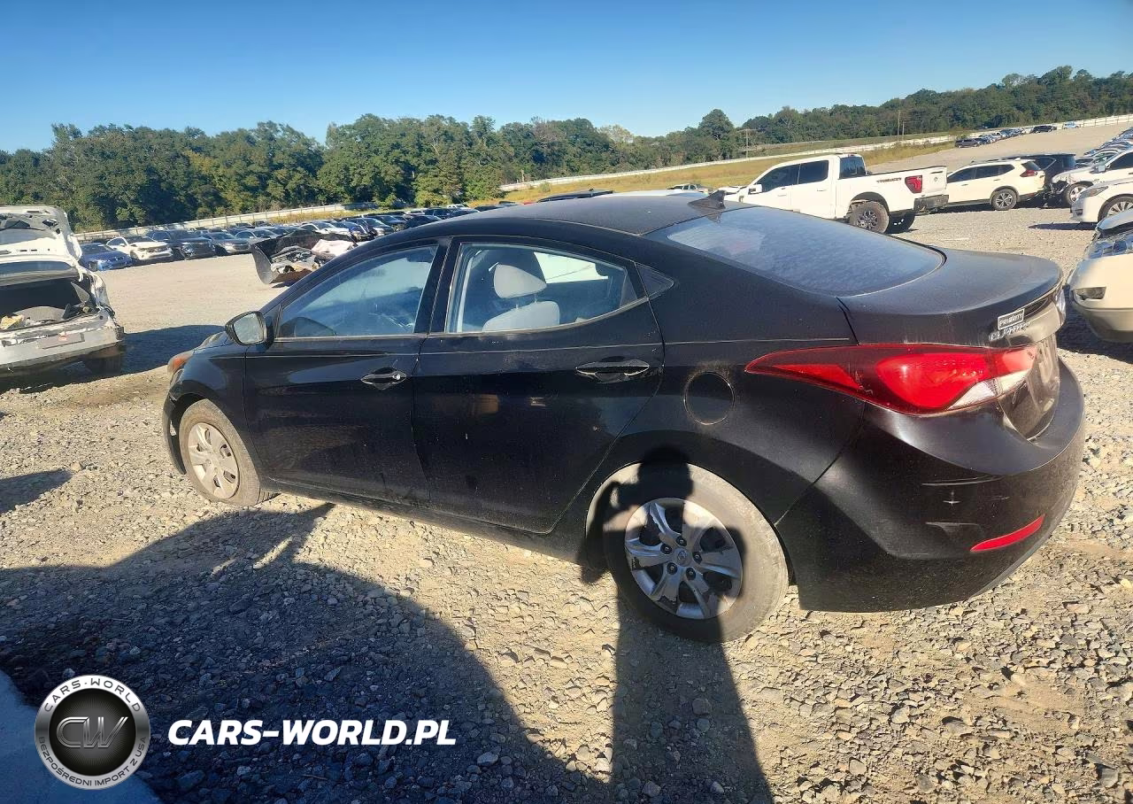 2016 Hyundai Elantra Se VIN:KMHDH4AE8GU490746 - 2