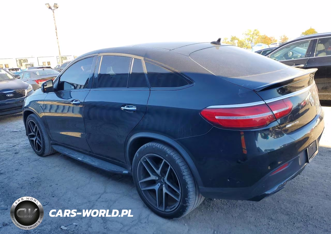 2019 Mercedes-Benz Gle Coupe 43 Amg VIN:4JGED6EB9KA131671 - 2