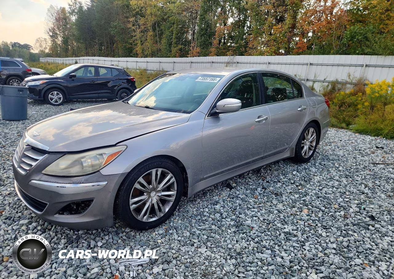 2012 Hyundai Genesis 3.8L VIN:KMHGC4DD7CU158113 - 1