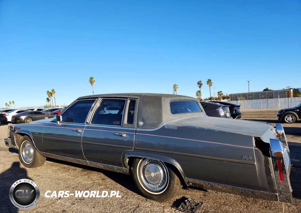 1989 Cadillac Brougham VIN:1G6DW51Y1KR713461 - 2