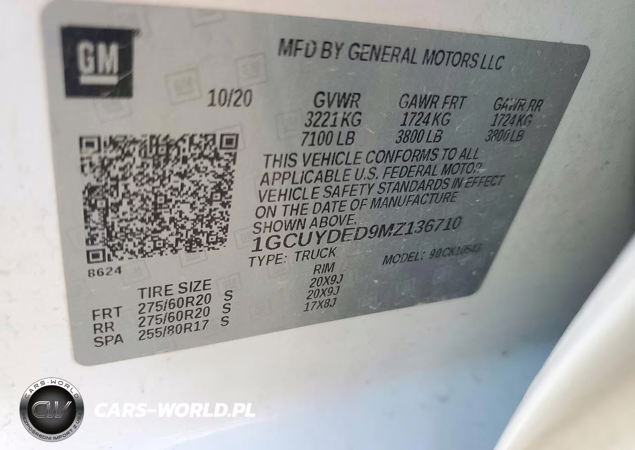 2021 Chevrolet Silverado K1500 Lt VIN:1GCUYDED9MZ136710 - 12