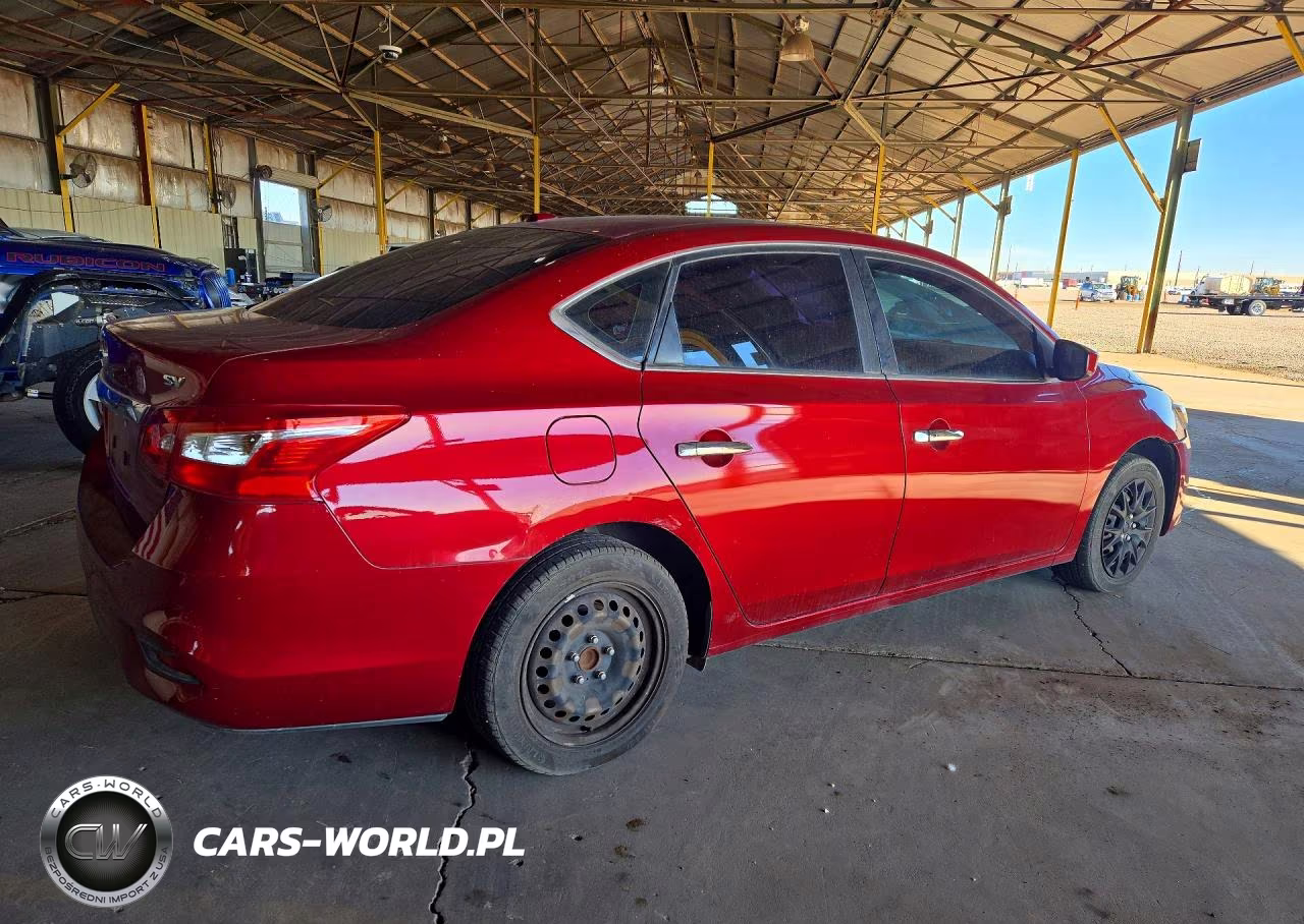 2017 Nissan Sentra Sv VIN:3N1AB7AP6HY332662 - 3