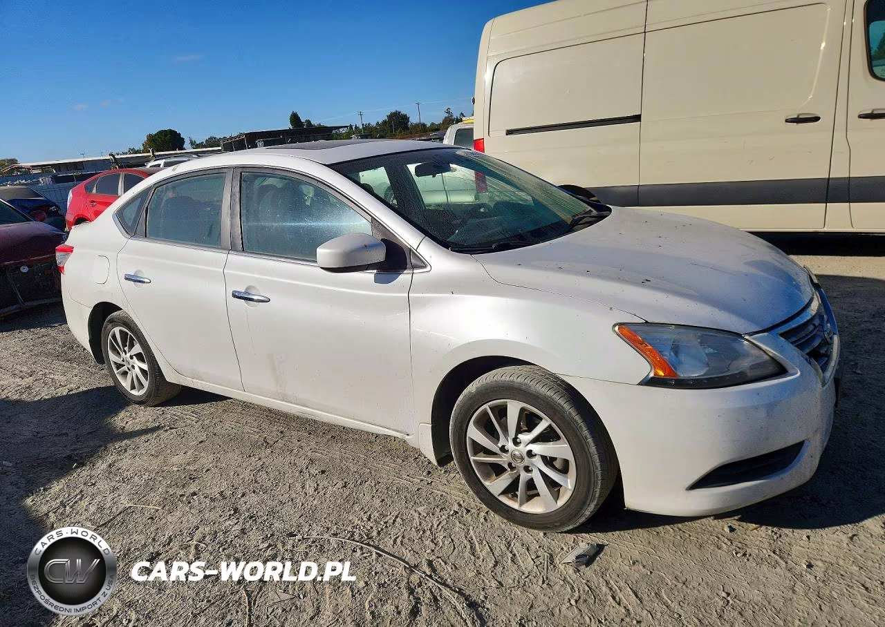 2015 Nissan Sentra Sv VIN:3N1AB7AP5FY247793 - 4