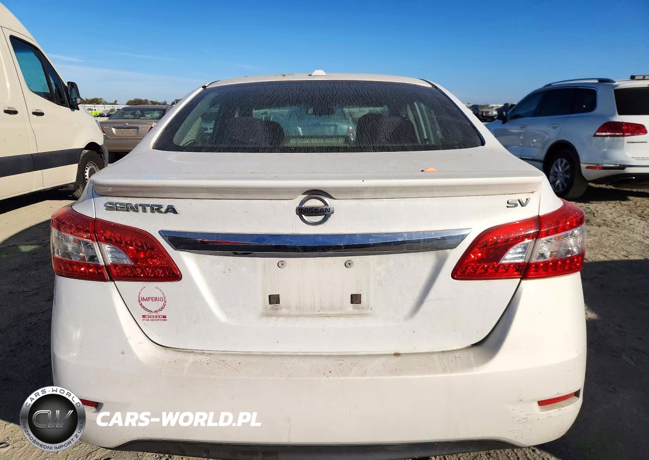 2015 Nissan Sentra Sv VIN:3N1AB7AP5FY247793 - 6