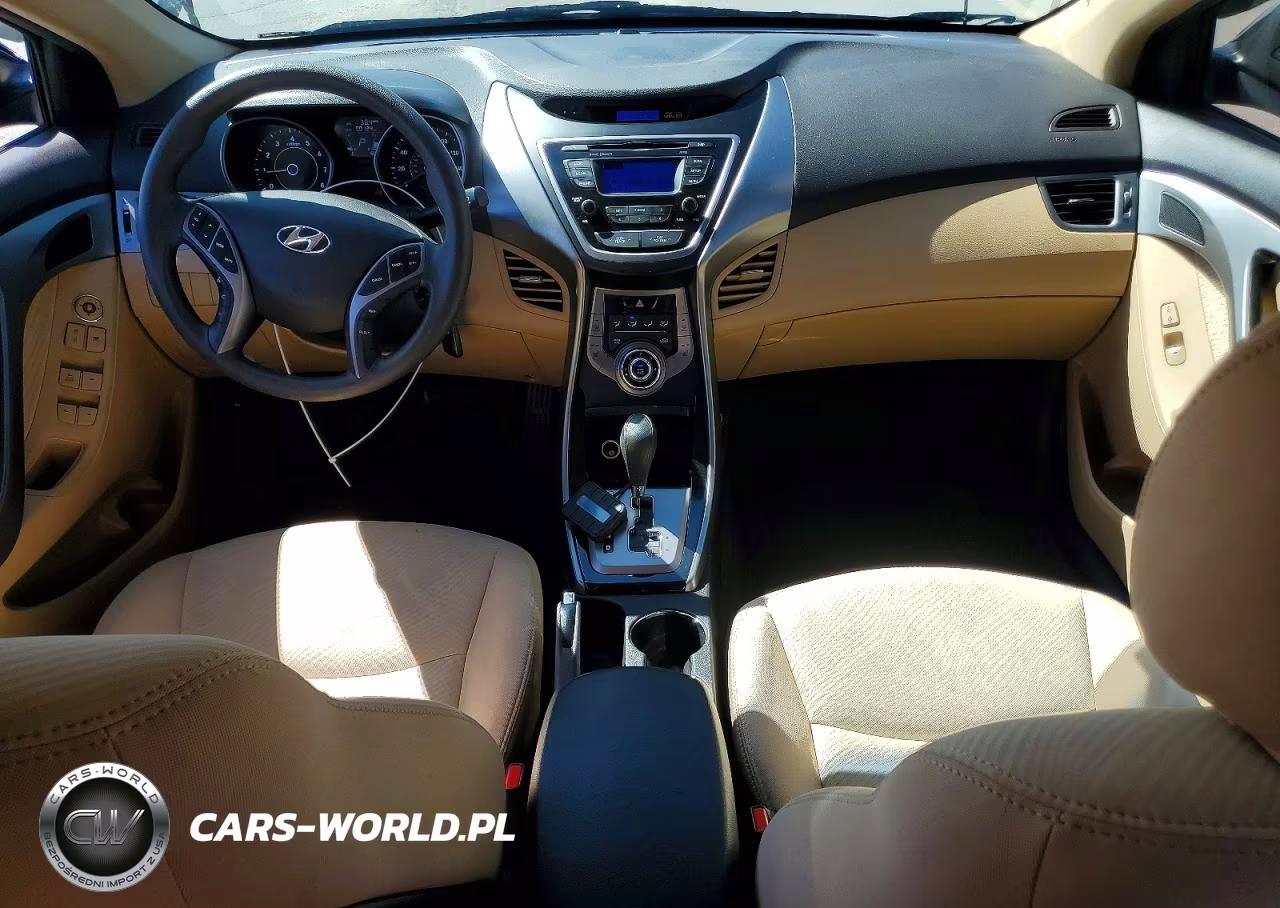 2013 Hyundai Elantra Gls VIN:5NPDH4AE5DH393658 - 8