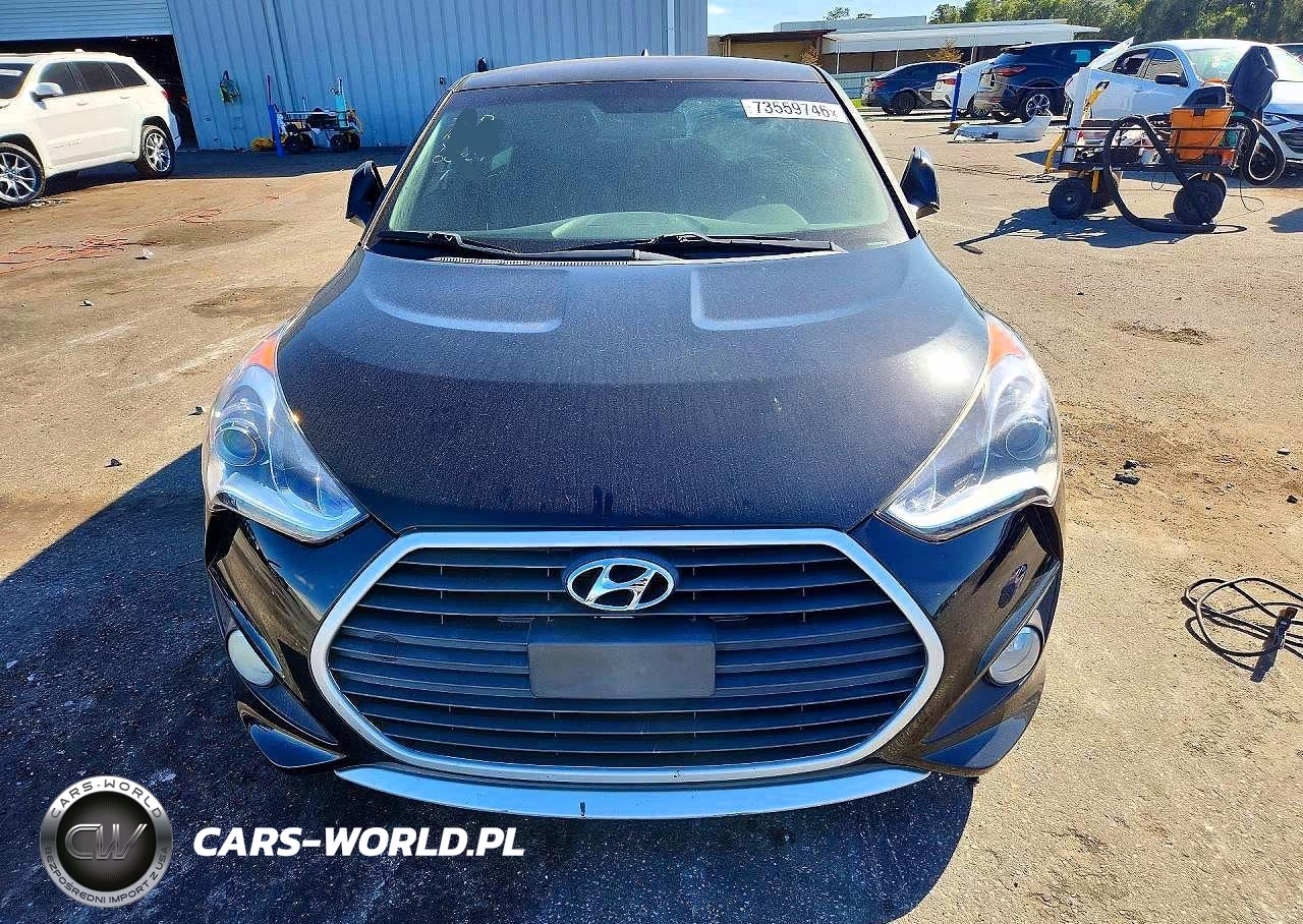 2016 Hyundai Veloster Turbo VIN:KMHTC6AE7GU280029 - 5