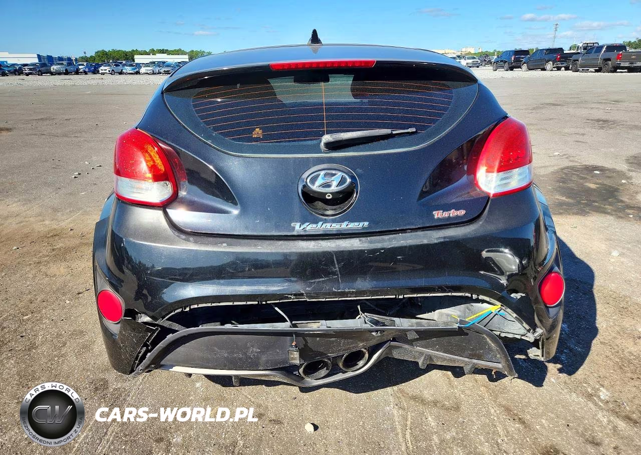 2016 Hyundai Veloster Turbo VIN:KMHTC6AE7GU280029 - 6