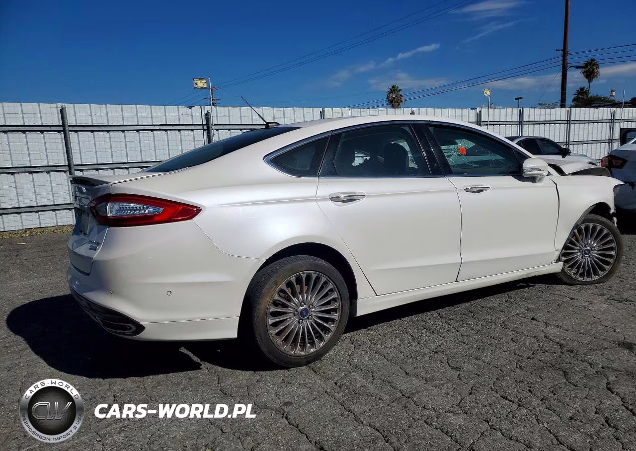 2014 Ford Fusion Titanium VIN:3FA6P0D92ER295145 - 3