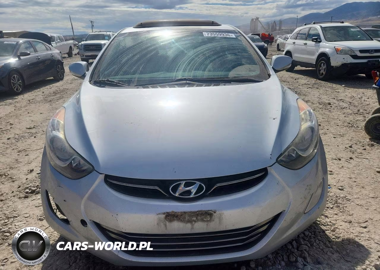 2013 Hyundai Elantra Limited VIN:5NPDH4AE2DH153340 - 5