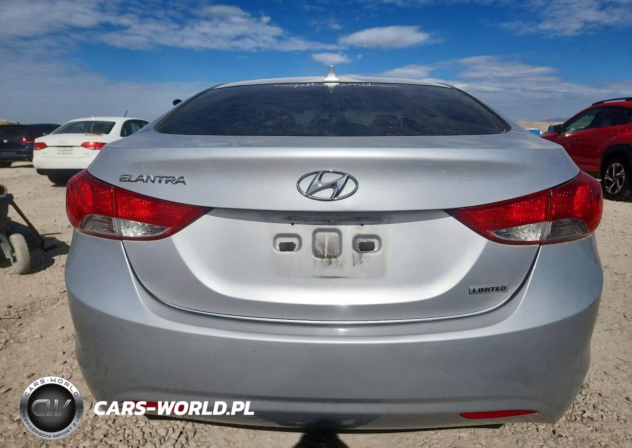 2013 Hyundai Elantra Limited VIN:5NPDH4AE2DH153340 - 6