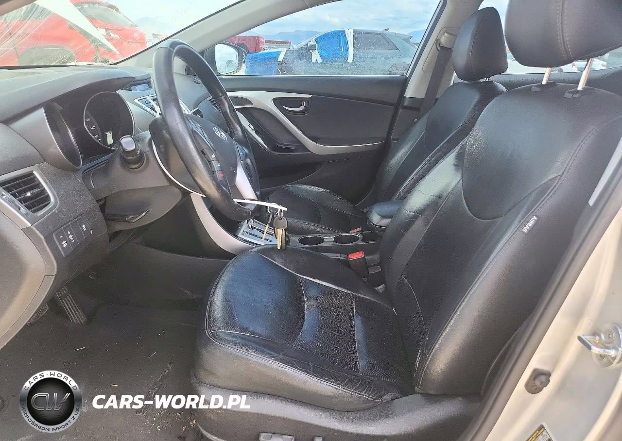 2013 Hyundai Elantra Limited VIN:5NPDH4AE2DH153340 - 7