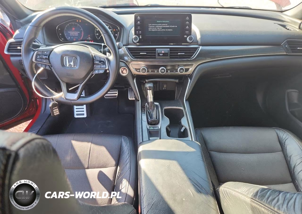 2018 Honda Accord Sport VIN:1HGCV1F32JA032936 - 8