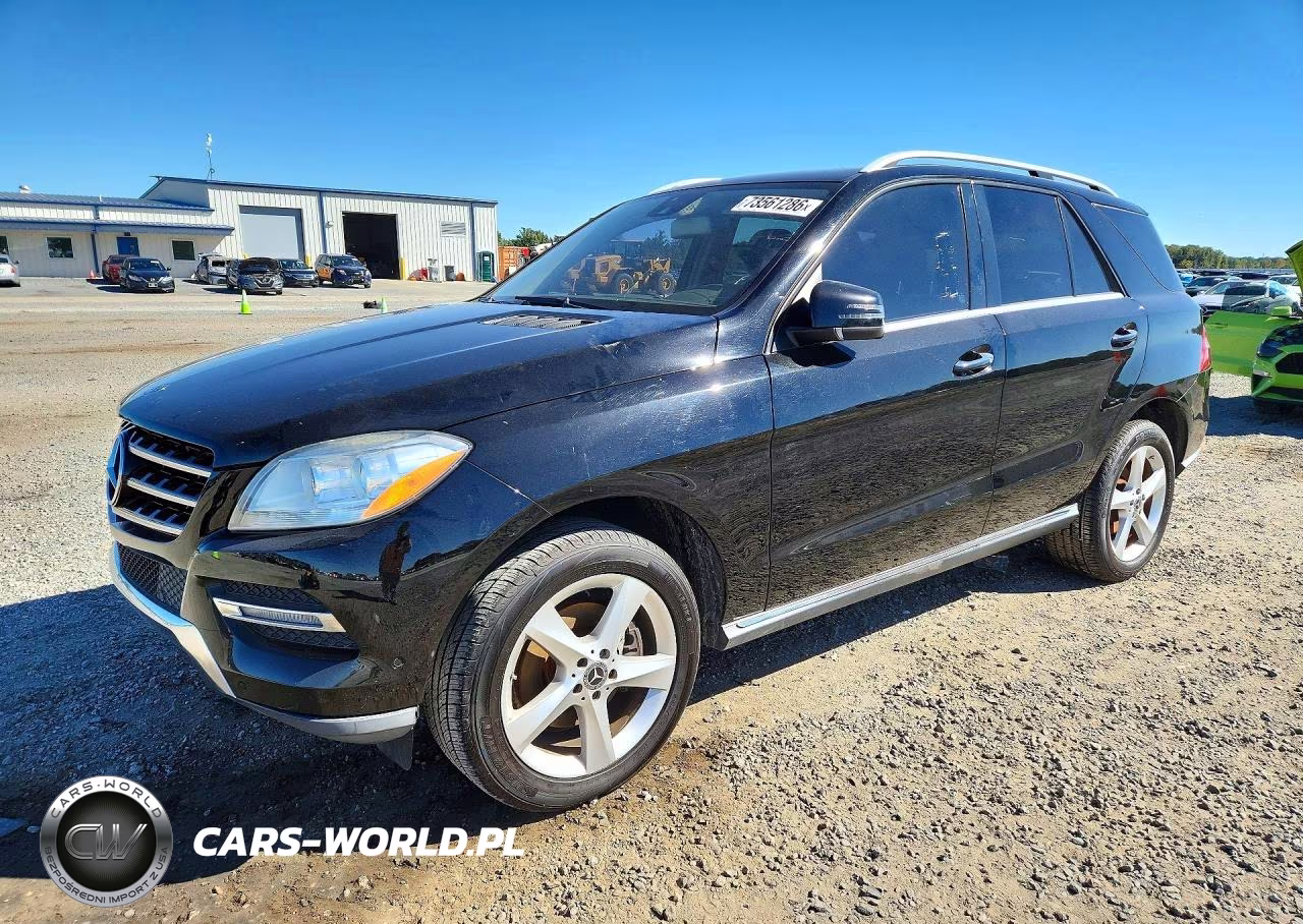2013 Mercedes-Benz Ml 350 VIN:4JGDA5JB2DA245485 - 1
