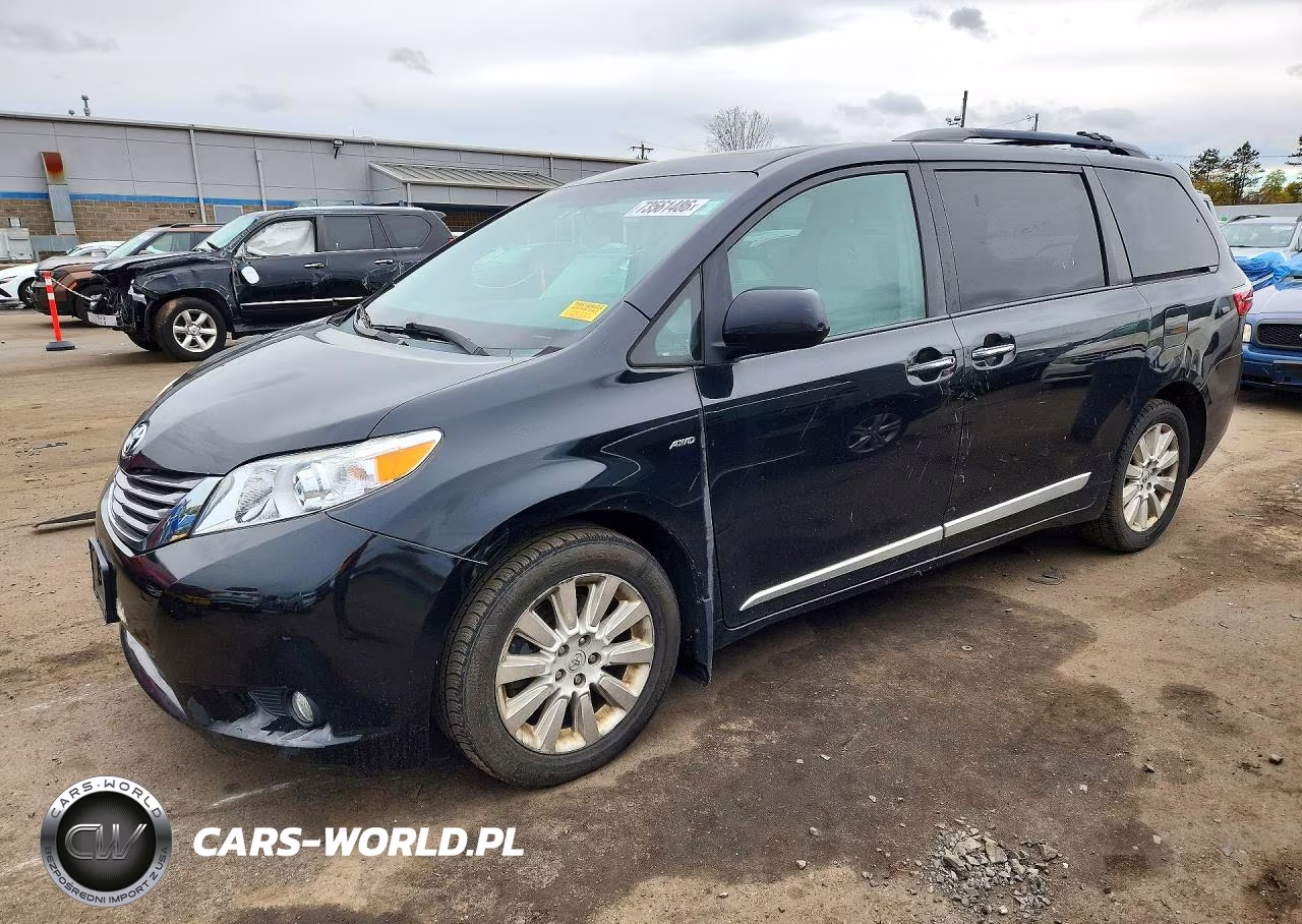 2016 Toyota Sienna Xle 7-Passenger