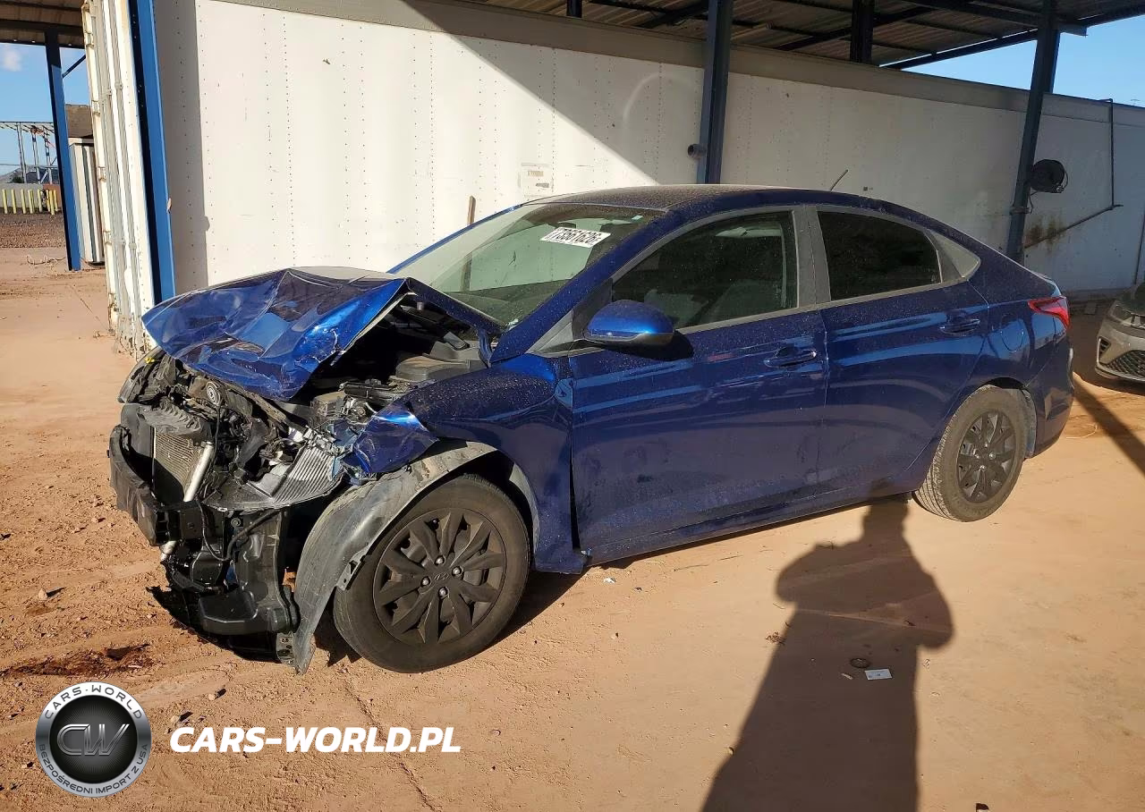 2018 Hyundai Accent Se VIN:3KPC24A32JE017799 - 1