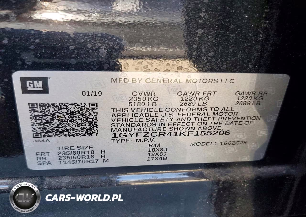 2019 Cadillac Xt4 Premium Luxury VIN:1GYFZCR41KF155206 - 12