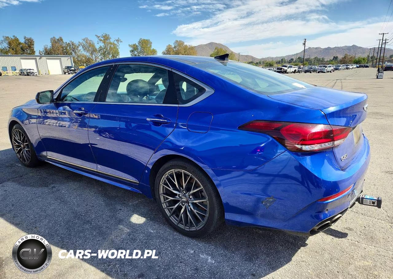 2020 Genesis G80 3.3T Sport VIN:KMTFN4JBXLU329693 - 2