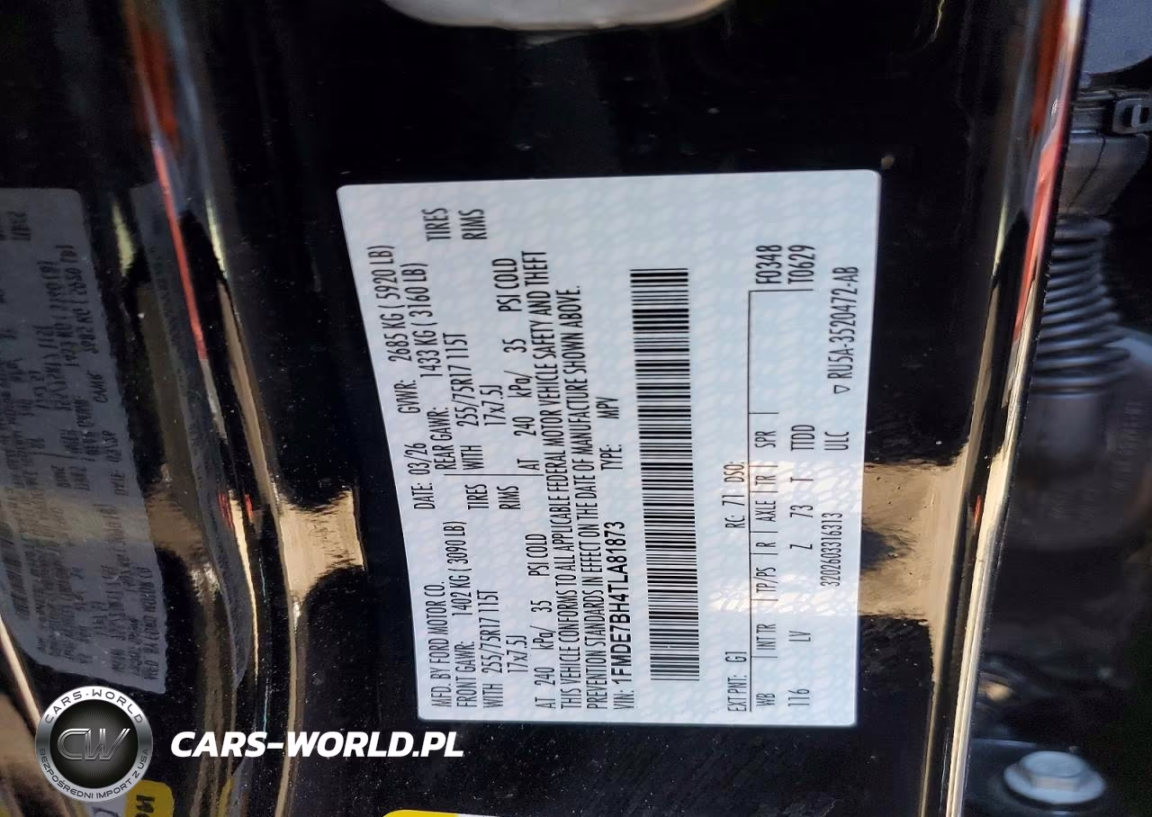 2026 Ford Bronco Big Bend VIN:1FMDE7BH4TLA81873 - 13