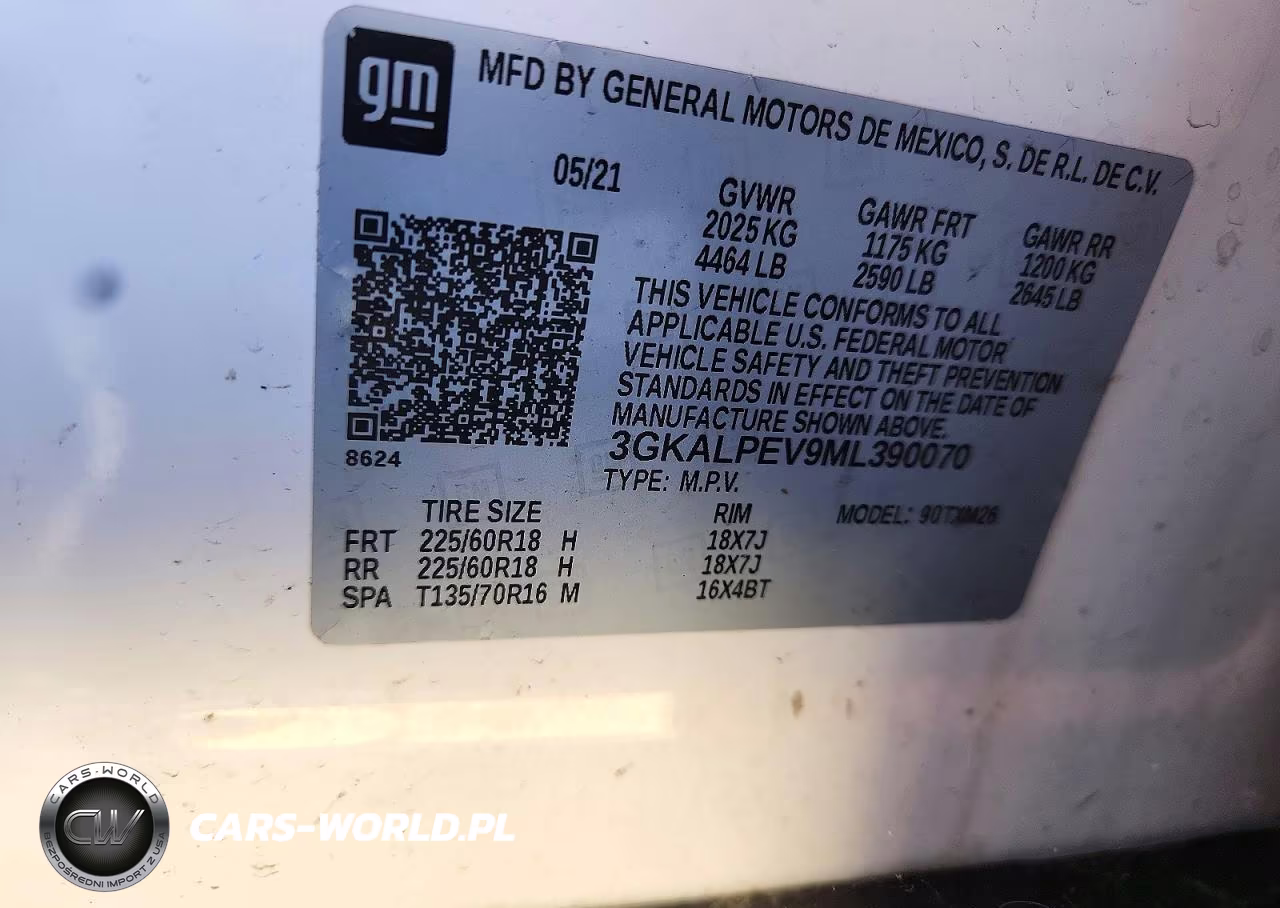 2021 GMC Terrain Slt VIN:3GKALPEV9ML390070 - 12