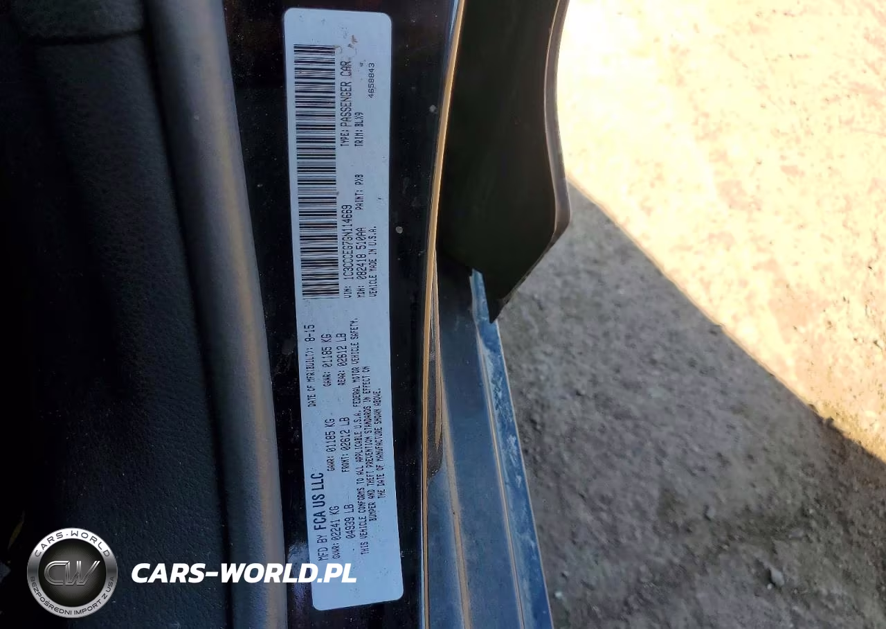 2016 Chrysler 200 C VIN:1C3CCCEG7GN114669 - 12