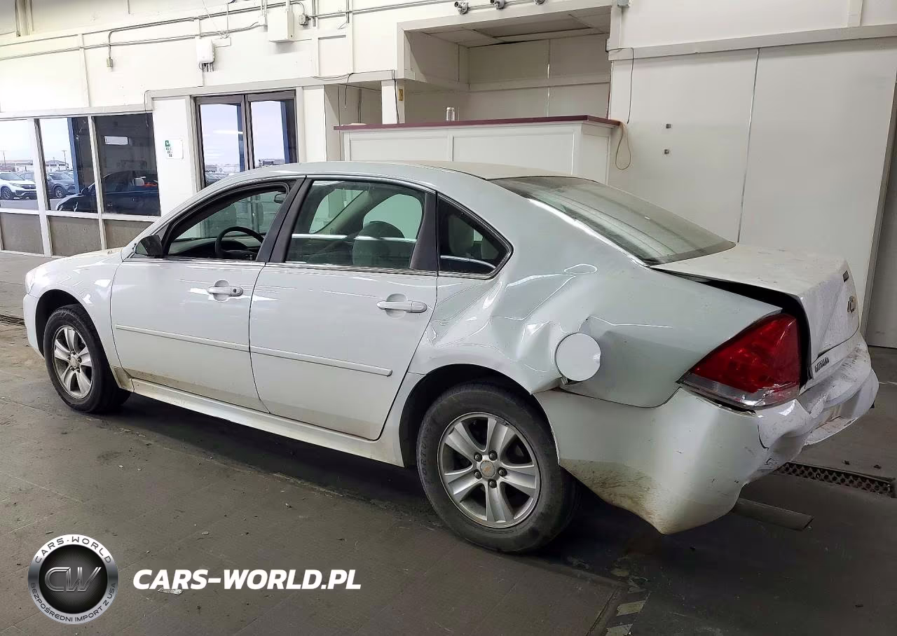 2012 Chevrolet Impala Ls VIN:2G1WF5E39C1221302 - 2