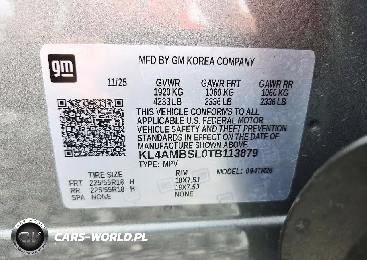 2026 Buick Encore Gx Preferred VIN:KL4AMBSL0TB113879 - 13