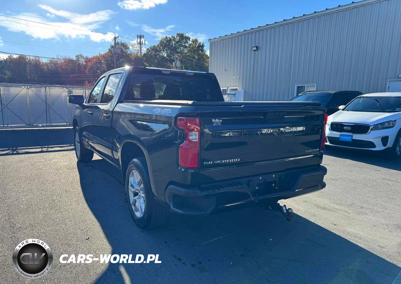 2021 Chevrolet Silverado K1500 Custom VIN:1GCPYBEK5MZ415653 - 2