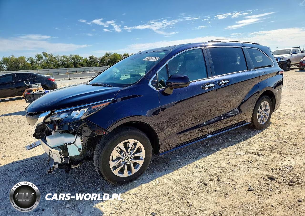 2025 Toyota Sienna Xle 8-Passenger VIN:5TDYRKEC6SS256098 - 1