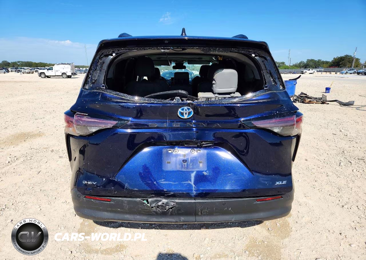 2025 Toyota Sienna Xle 8-Passenger VIN:5TDYRKEC6SS256098 - 6