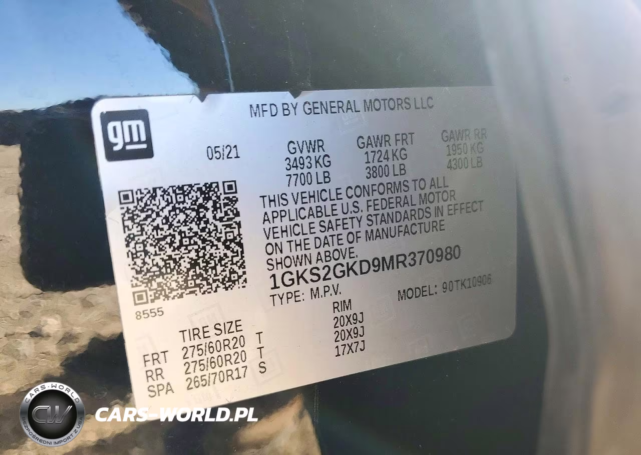 2021 GMC Yukon Xl K1500 Slt VIN:1GKS2GKD9MR370980 - 13