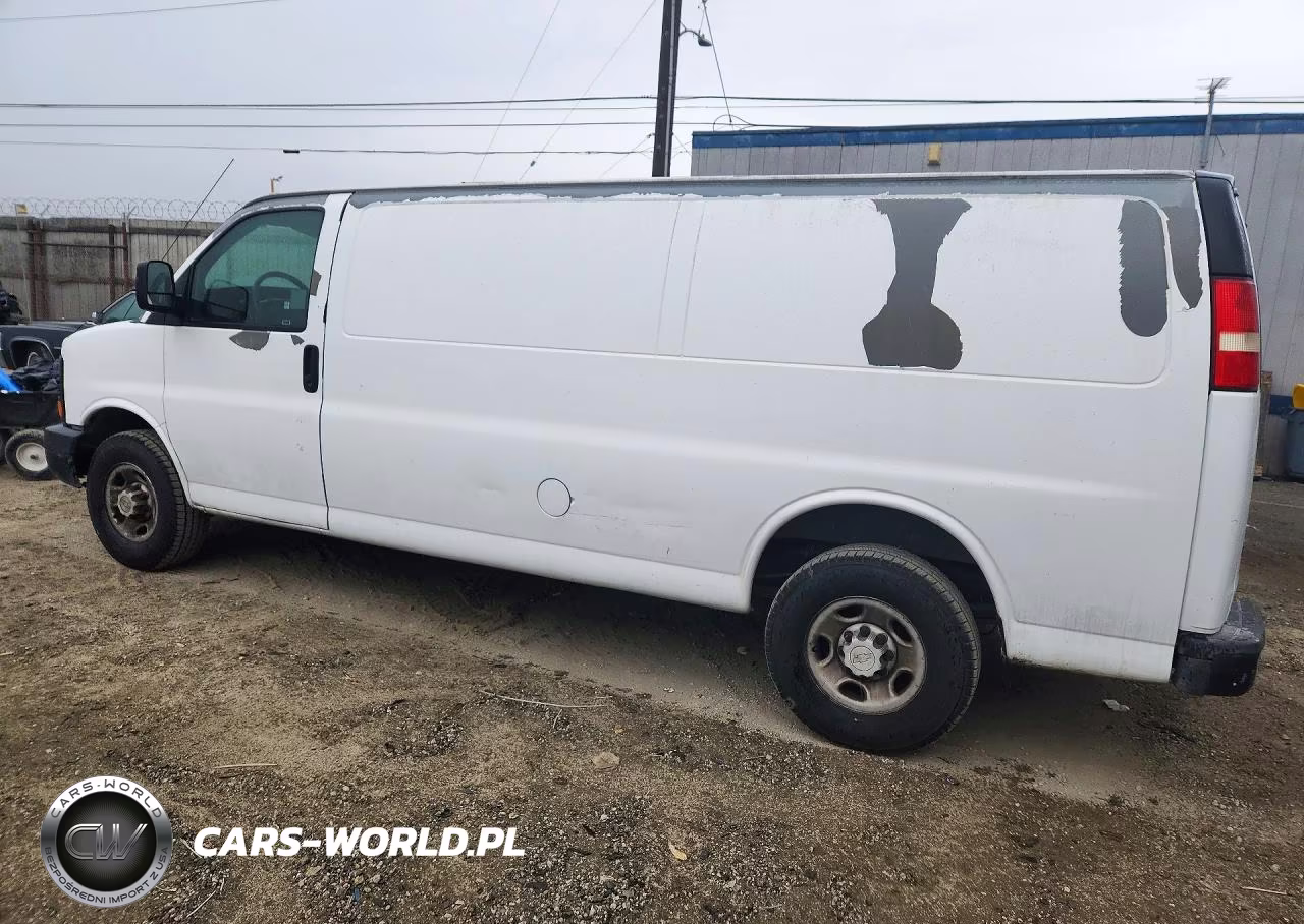 2008 Chevrolet Express 2500 Cargo Delivery Van VIN:1GCGG29C081120308 - 2