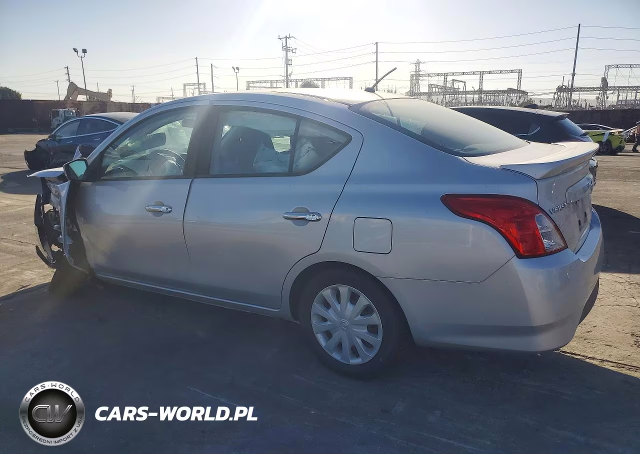 2019 Nissan Versa Sv VIN:3N1CN7APXKL826494 - 2