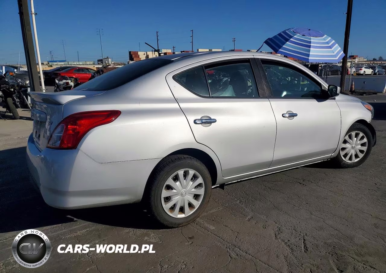 2019 Nissan Versa Sv VIN:3N1CN7APXKL826494 - 3