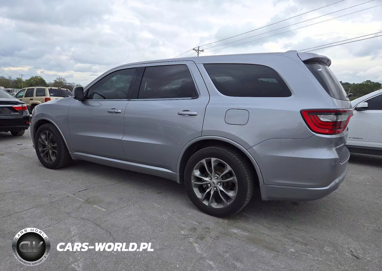 2020 Dodge Durango Gt VIN:1C4RDHDG5LC296525 - 2