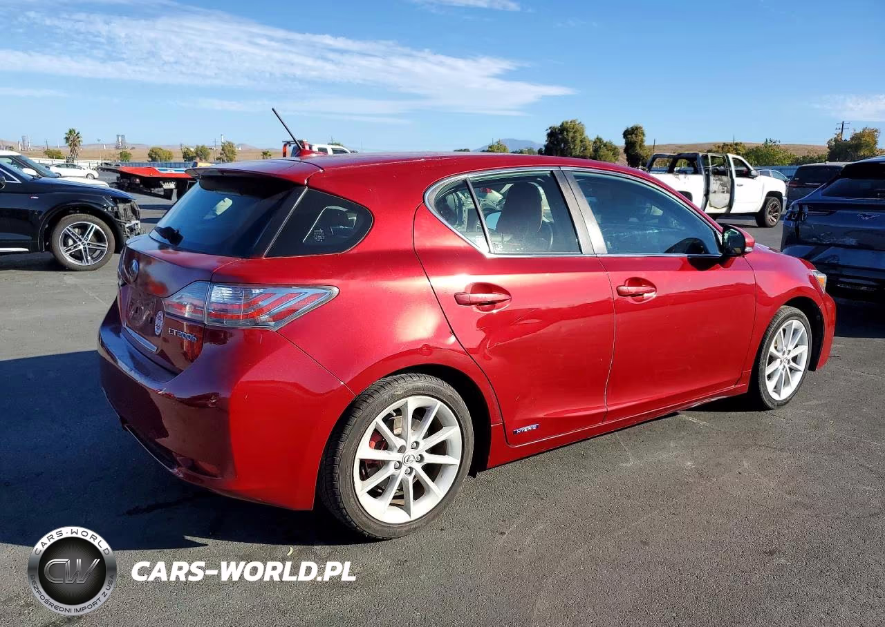 2012 Lexus Ct 200H Premium VIN:JTHKD5BH9C2078538 - 3