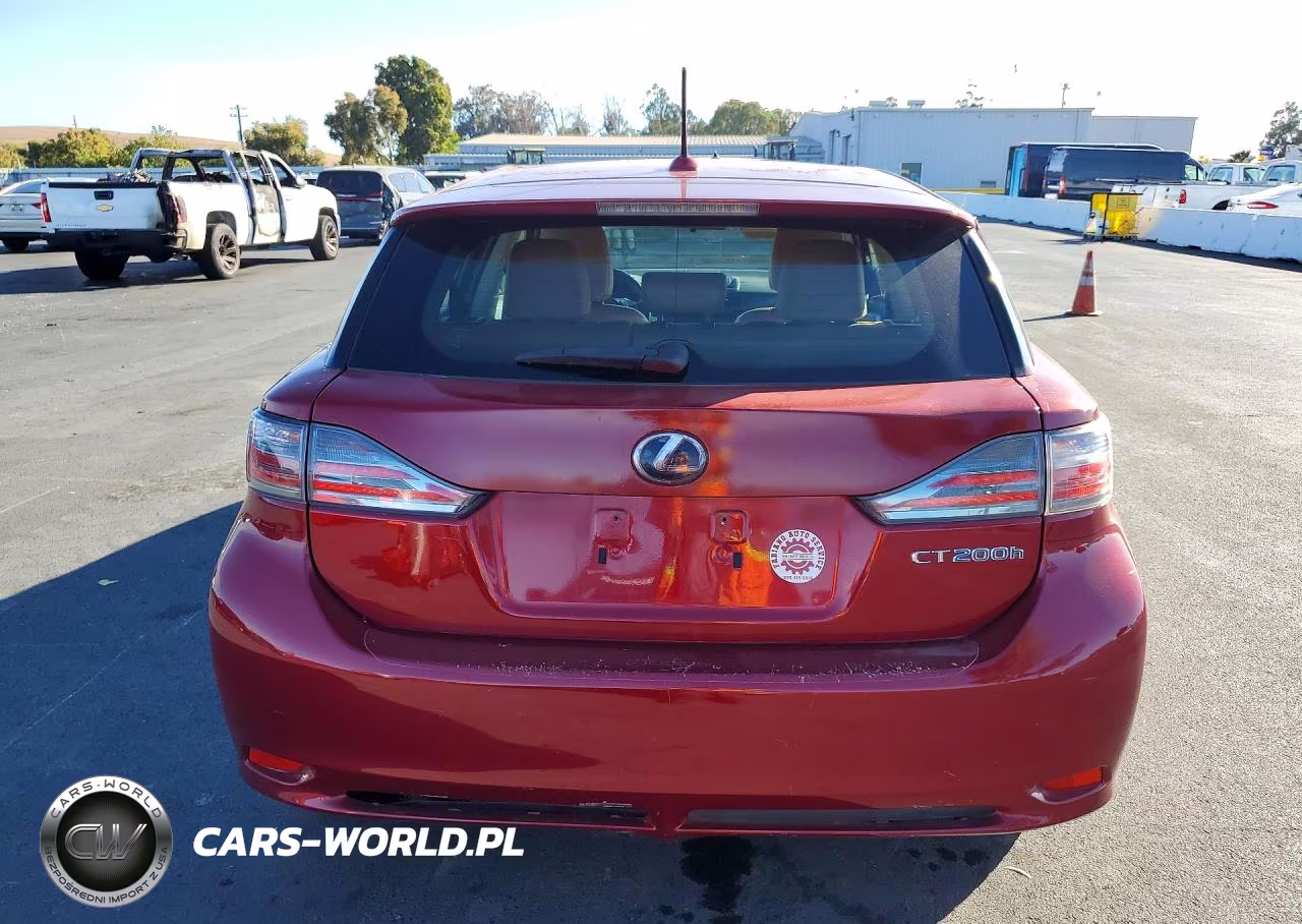 2012 Lexus Ct 200H Premium VIN:JTHKD5BH9C2078538 - 6